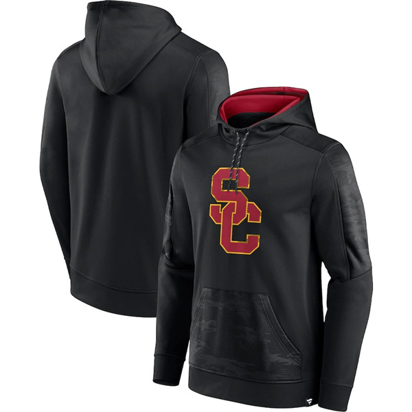 USC Trojans Black On The Ball Pullover Hoodie